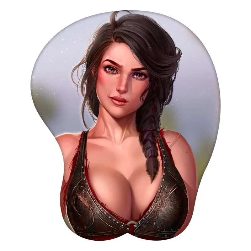 

Kassandra 3D Mouse Pad Wrist Rest Silicone Creative Gaming Mousepad Mat