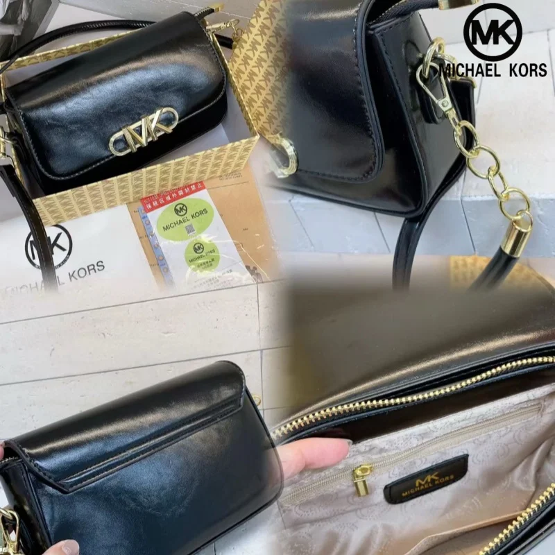 Фото Женская повседневная и модная сумка-кроссбоди MICHAEL KORS, сумка через плечо, из гладкого материала PU, дорожная сумка. №5
