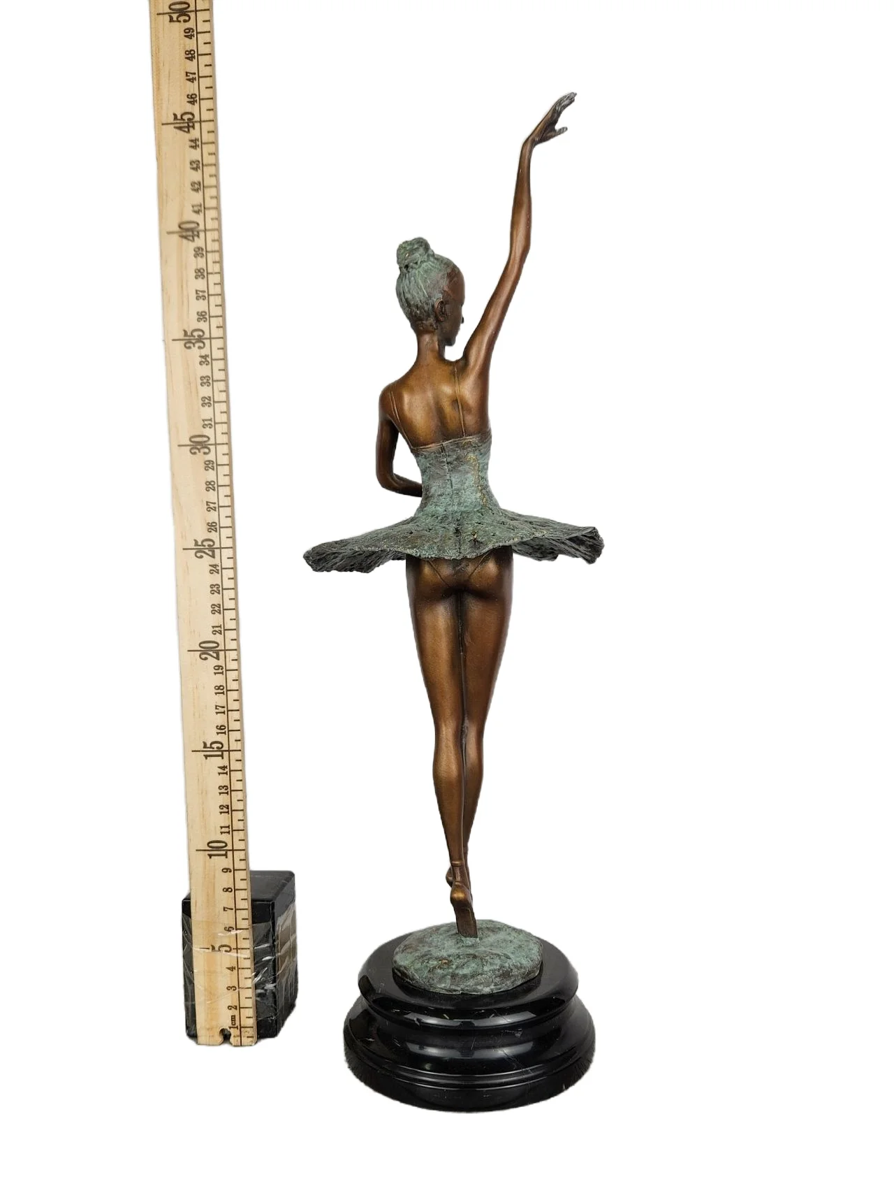 Скульптура &quotБалерина&quot(ЕР-565) Ширина (см): 14 Высота (см):44 Вес (гр): 2700. Бронза.