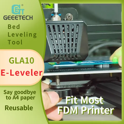 Устройство выравнивания Geeetech GLA10, электронный прибор для выравнивания кровати, вспомогательное устройство выравнивания, работает с большинством 3D-принтеров FDM Ender на 3 уровня быстрее