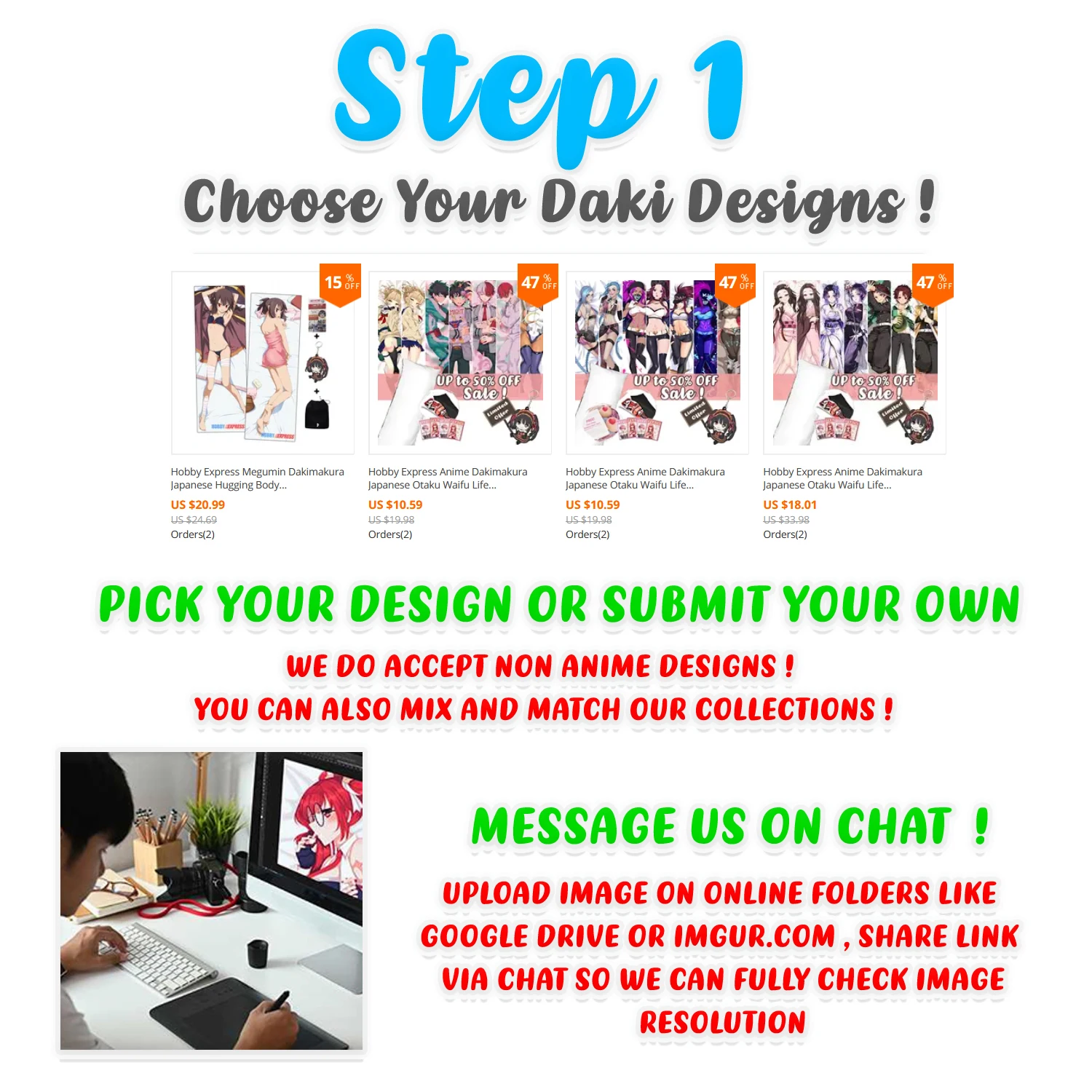 Повседневная экспресс-доставка B1G1 + наволочка для обнимания Dakimakura японский отаку