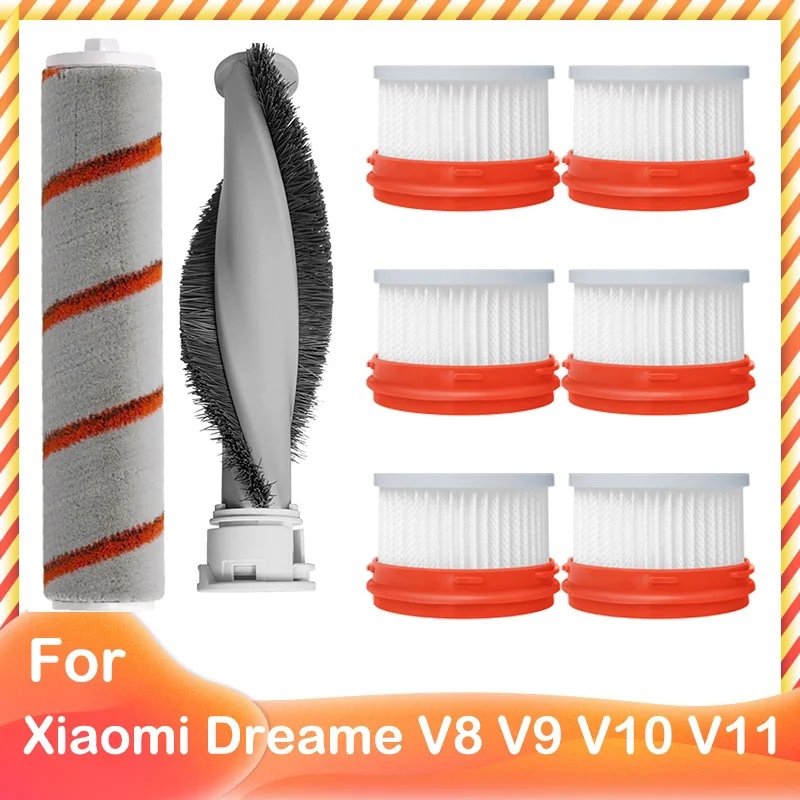 

For Xiaomi Dreame V9 V10 V11 V8 V9B V9P XR Main Brush HEPA Filter Wireless Handheld Vacuum Cleaner