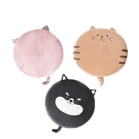 removable and washable round cat mat summer breathable memory sponge pet mat creative cartoon cat nest