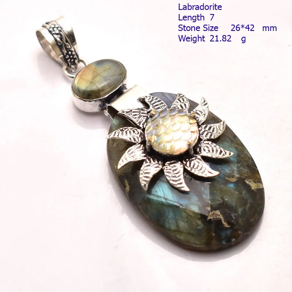 Подлинный Изумрудный Лабрадорит синий топаз дендрит опал солнцезащитный камень