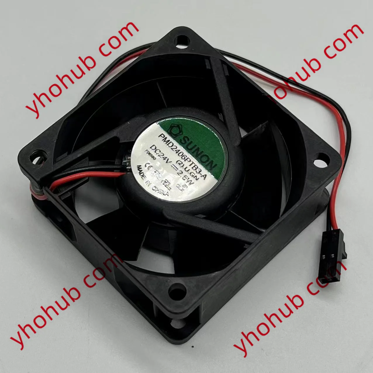 SUNON PMD2406PTB3-A (2).U.GN DC 24V 2.5W 60x60x25mm Server Cooling Fan