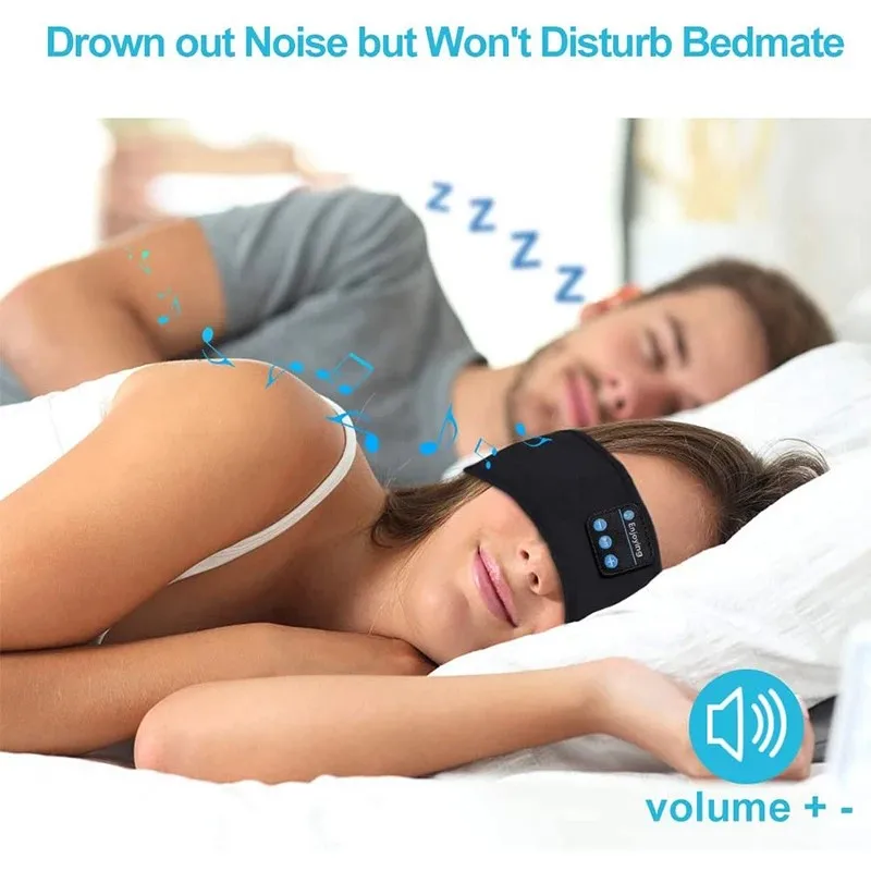 Купи Bluetooth Sleeping Headphones Sleep Mask 24 White Noise Blackout Light Ice-Feeling Extra Soft Lining Sleep Eye Mask Ultra-Thin за 359 рублей в магазине AliExpress