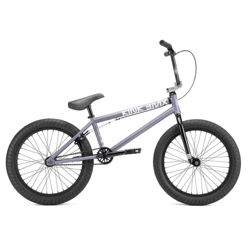 BMX Велосипед Kink Launch 20&quot 2022 (серо-фиолетовый) (20 25&quot арт: K420GRY22) |