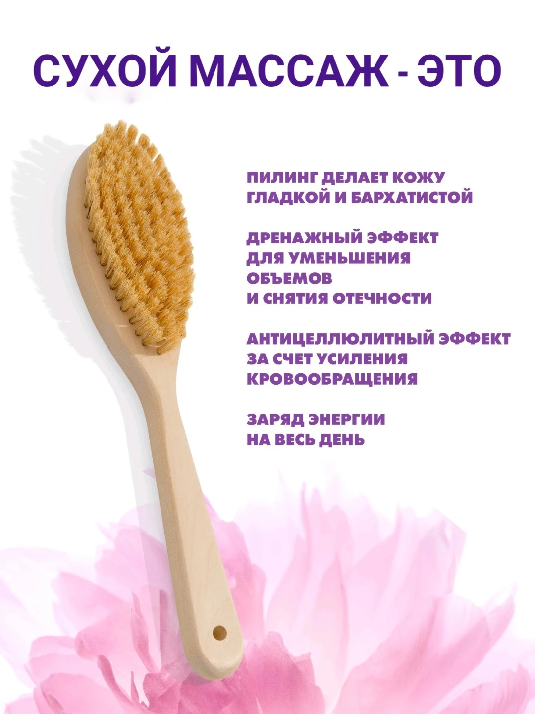 Сухая Антицеллюлитная Щетка Купить