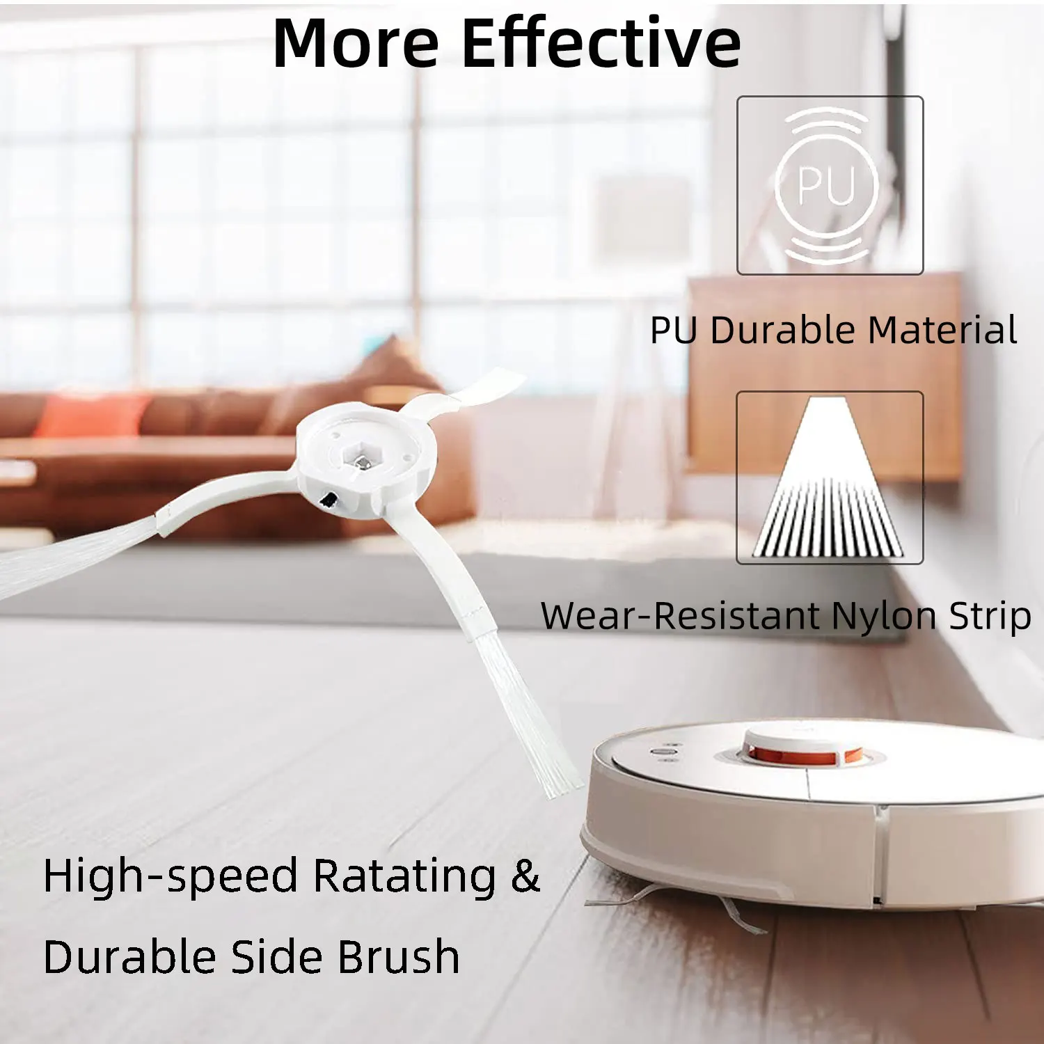 Комплект фильтров и щеток для робот-пылесоса Xiaomi Roborock Vacuum Cleaner 2 1S S5 S50 S51 S55 S502-00 S502-02