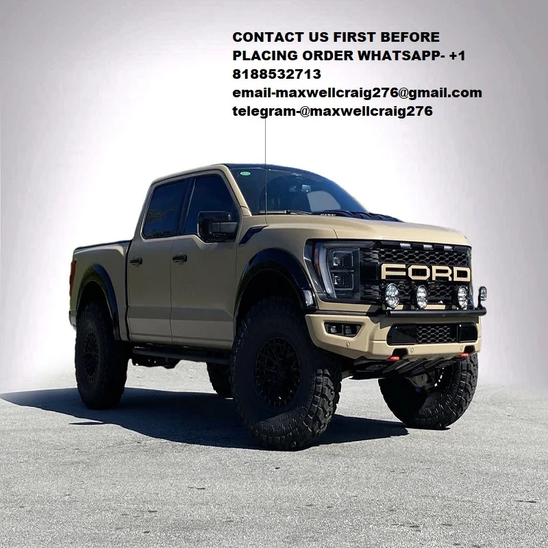 SHARP PROMOUsed внедорожный пикап Ford Raptor Orange 4X4 SUV Пикап Автомобиль 5-местный 4-колесный