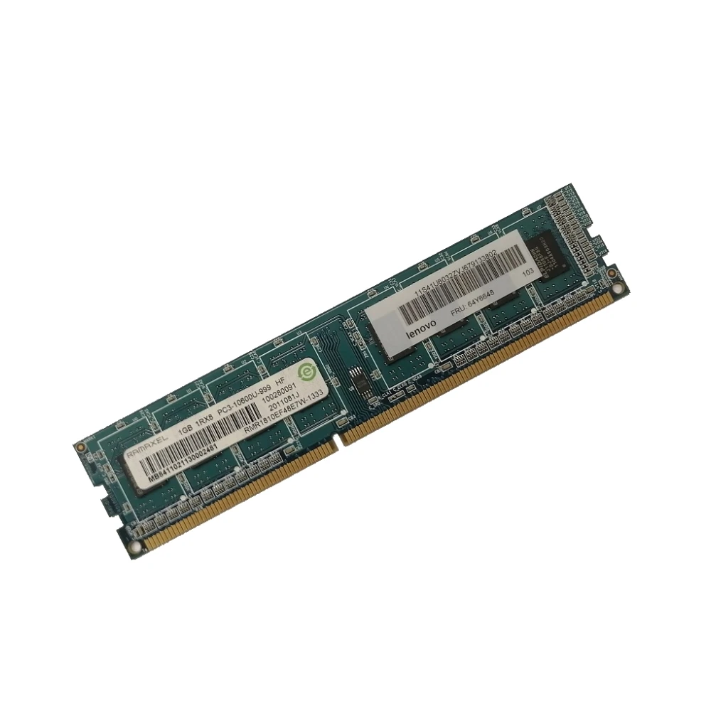 ОЗУ Dimm 1Gb PC3-10600(1333)DDR3 Ramaxel RMR1810EF48E7W-1333, Lenovo FRU:64Y6648