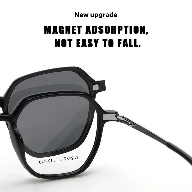 Очки kanseven поляризационные для мужчин и женщин оптические многоугольные очки