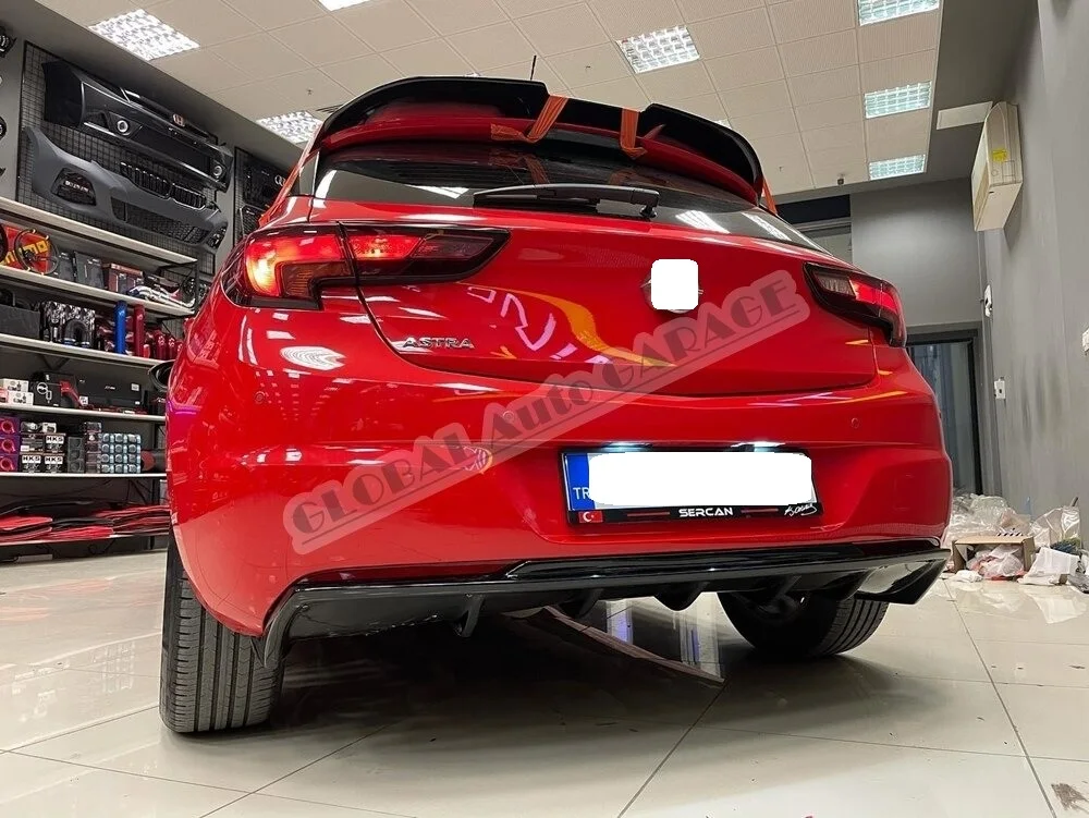 Спойлер для Opel Astra K Bat 2015-2021, автомобильный аксессуар,  универсальные спойлеры, автомобильная антенна, Стайлинг автомобиля,  рассеиватели, разветвитель
