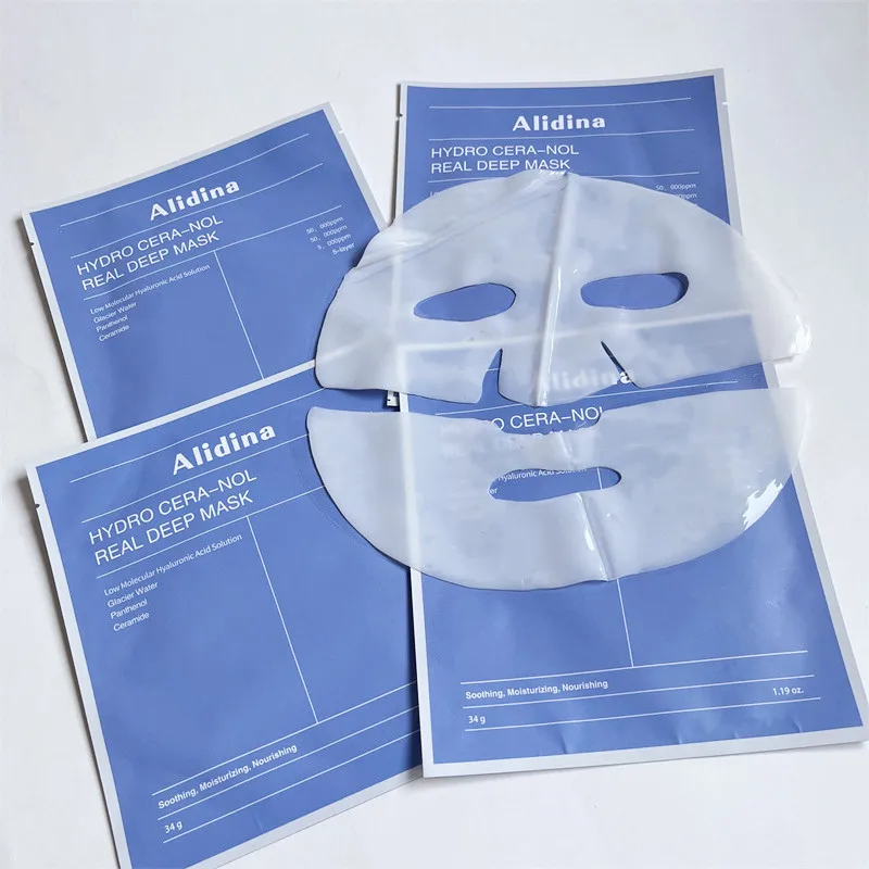 Глубокая увлажняющая маска ZS Korean Hydro Cera-nol Успокаивающая Увлажняющая питательная