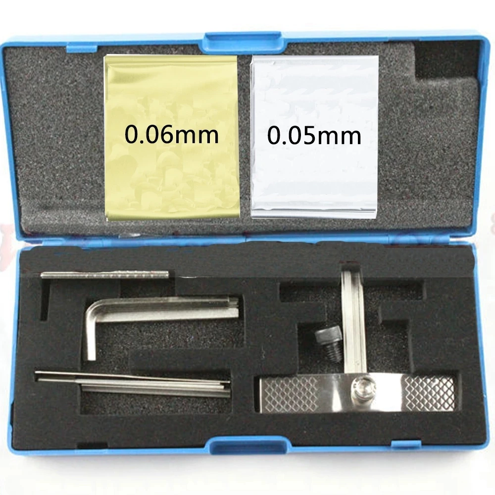 

1PC Tin Foil Semi-finished Products 0.05 White And 0.06 Yellow Flat-mouth ka-ppa Tin Foil One-character Flat-mouth Tin Foil tool