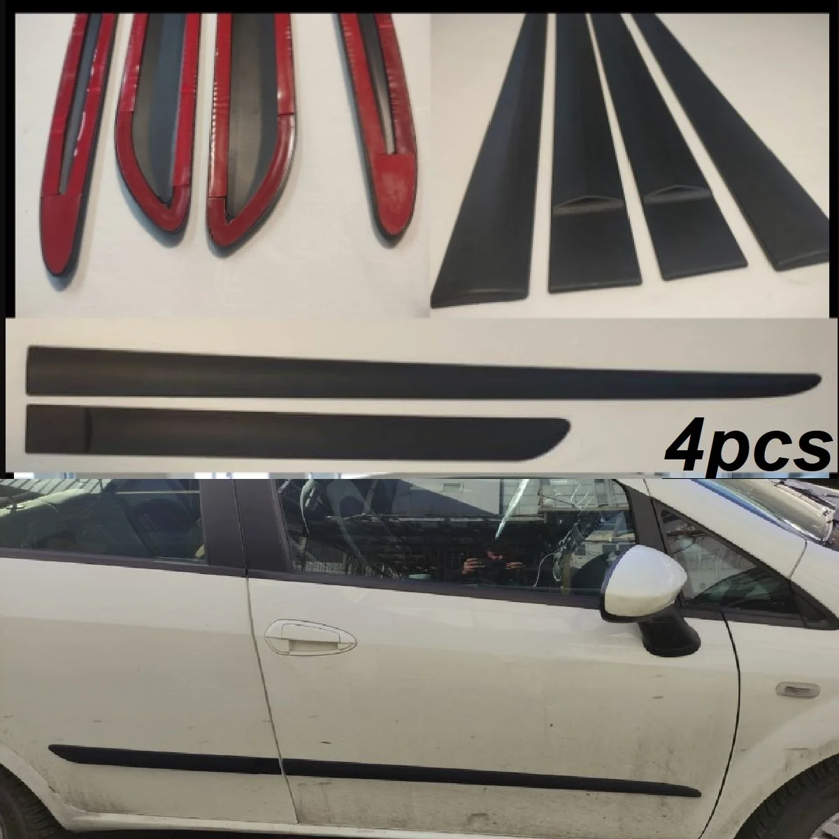 

Водонепроницаемая Резиновая Защитная Накладка на порог для Fiat Punto