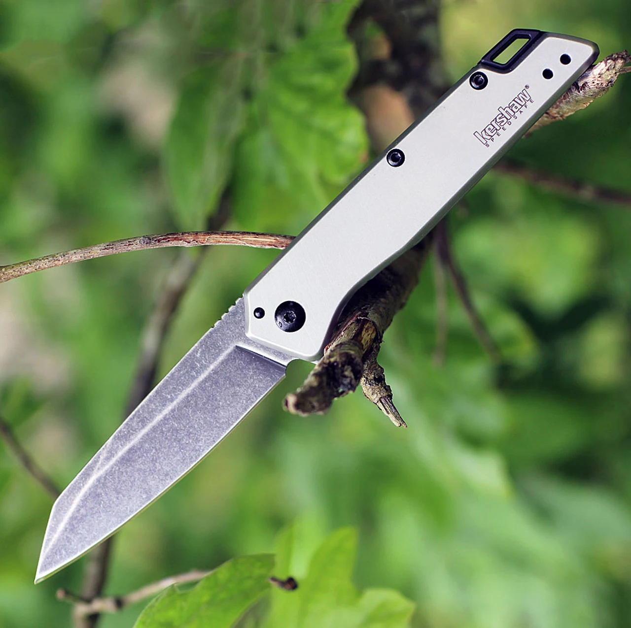 

Kershaw 1365 Misdirect Flipper Folding Knife BlackWashed Tanto Blade Speedsafe Assisted Tactical Outdoor EDC Hunting Multi Tools