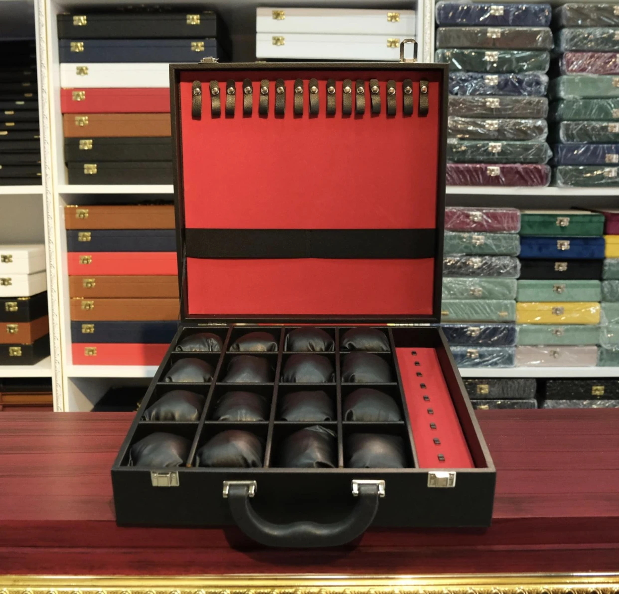 Rosary Ring Clock Leather Case Custom Made Bag Gift Jewelry Accessory Turkish Made Rosary Təsbeh Четки Chapelet