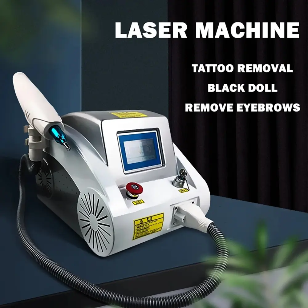 

New Hot Sale Q Switched Nd Yag Laser Therapy Machine For Tattoo Removal Machine Laser Wrinkle Remover Beauty Spa Salon Beauty CE