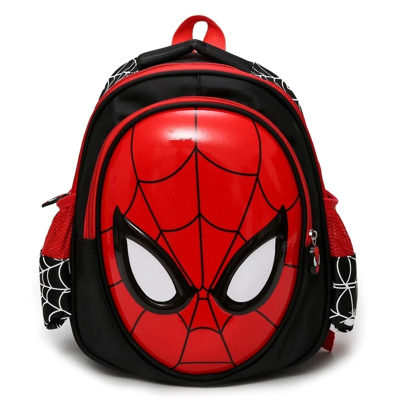 Disney Spiderman Children Cartoon Animal Design Backpack Figure Boys 3D Pattern Bag Kindergarten Schoolbag Gift