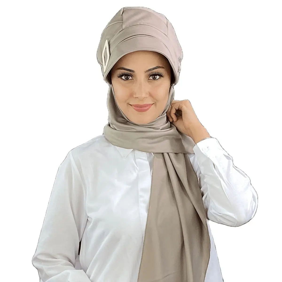 

Beige Scarf Shawl Pattern New Fashion Islamic Muslim Women Scarf Trend 2022 Headscarf Garment Beanie Bone Chiffon Scarf