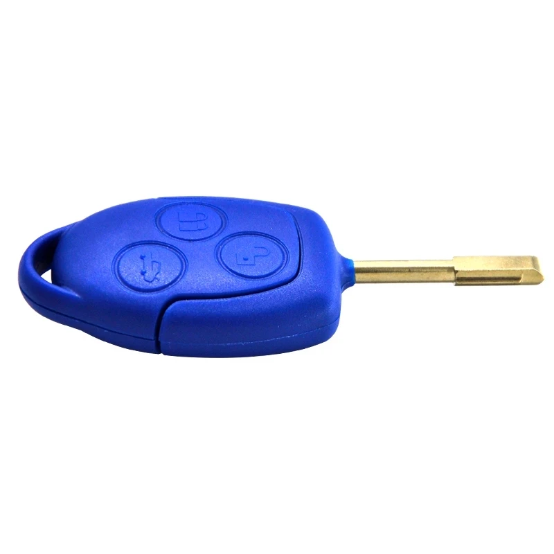 3 кнопки Aftermarket Blue Key Fob CN018038 для Ford Transit Remote 434MHZ 4D63 Chip FCCID 6C1T-15K601-AG