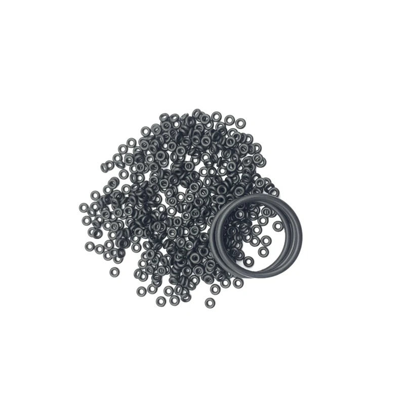 

50pcs Black O Ring Gasket CS 1.6mm ID 1.8~ 19mm NBR Automobile Nitrile Rubber Round O Type Corrosion Oil Resistant Seal Washer