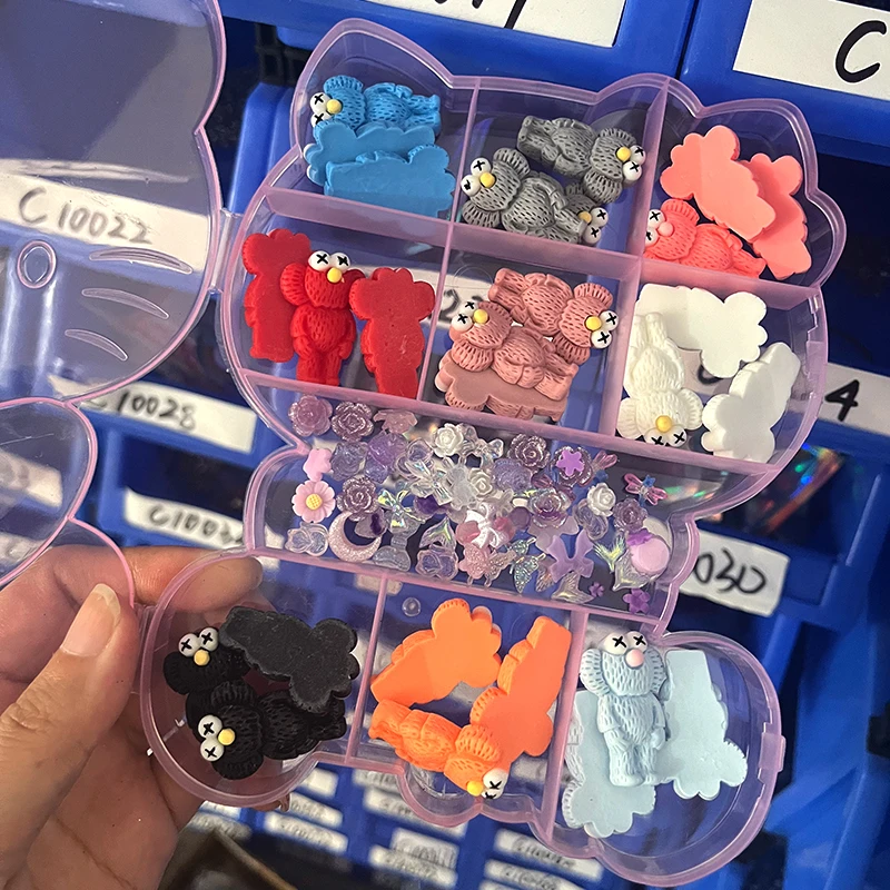 Украшения для ногтей в виде мультяшного персонажа