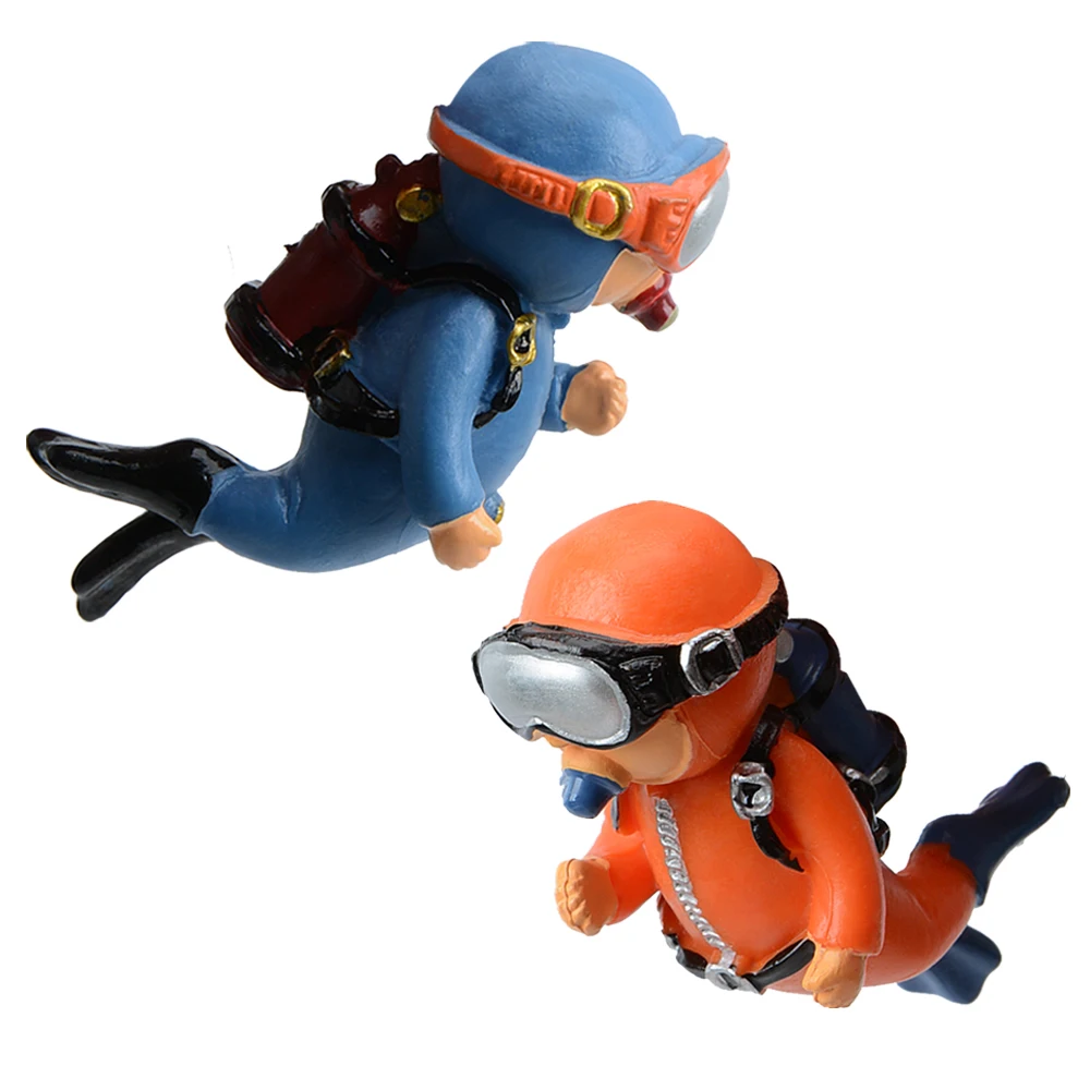 

Saim 2 шт аквариумные украшения Прекрасный дайвер Аквариум Украшение плавающее устройство аксессуары для аквариума подходит для всех аквари...