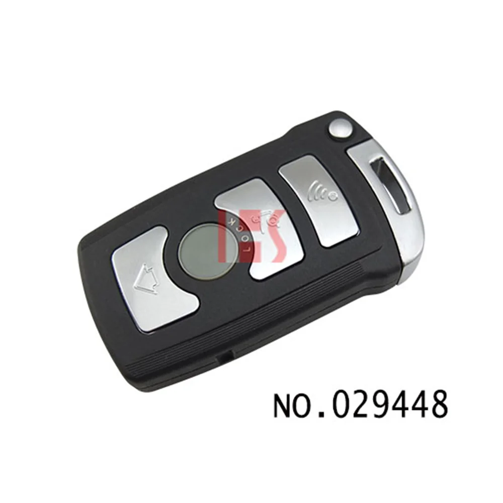 

For BMW 7 series smart 4 button remote key 868MHZ with HU92 Blade Key