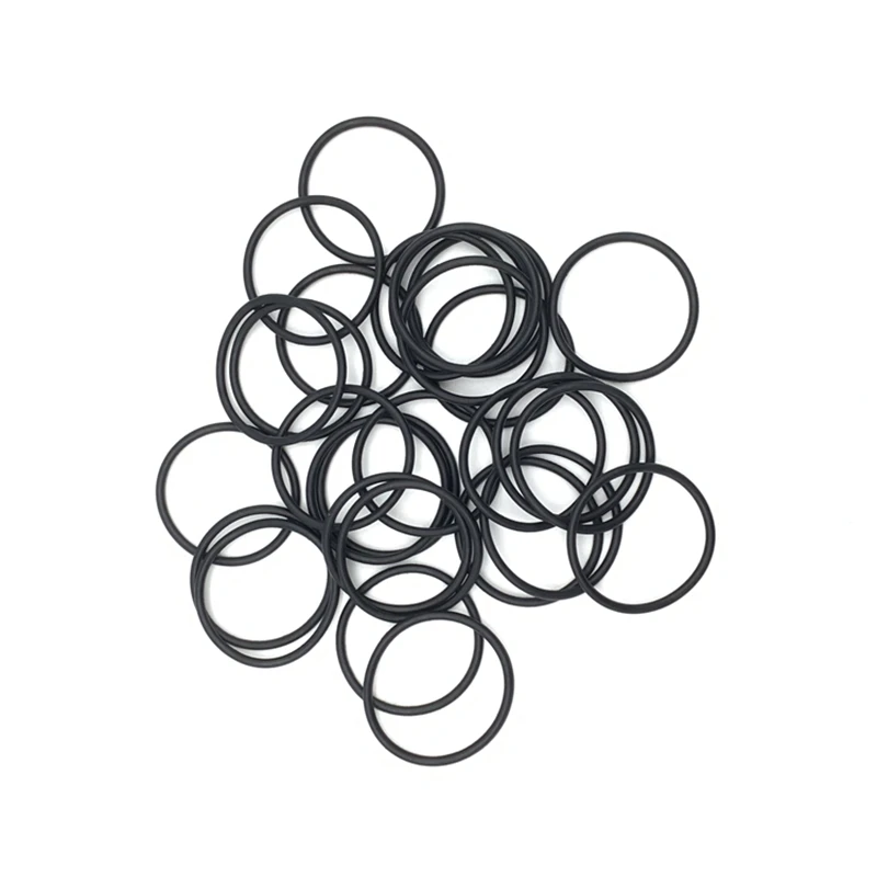 20 шт./партия уплотнительные кольца из черного каучука CS3.5mm OD19/20/21/23/24/25/28/34/38-270 мм
