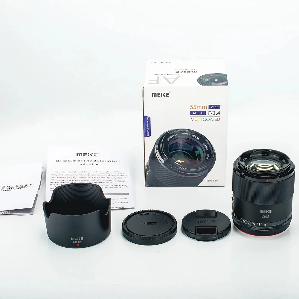 Полнокадровый объектив Meike 55mm f1.8 с автофокусом STM и фиксированной опорной линзой для Sony E mount A9 A7IIIдля Nikon Z Mount Z9для камеры с креплением L-Mount (art.: 3920ca63eebb3) - 3920ca63eebb3