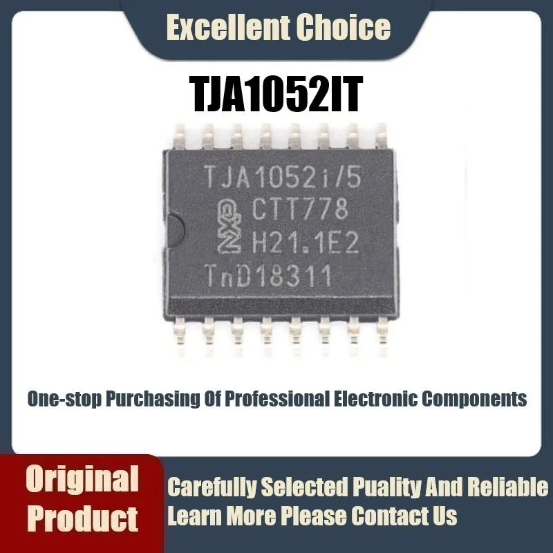 

Оригинальный оригинальный TJA1052IT TJA1081TS, электронный изолятор, 1000Vrms, 1 канал, 5 Мбит/с
