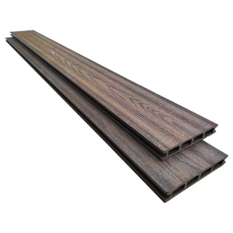 Набор террасных досок из древесно-полимерного композита (ДПК) 2шт.