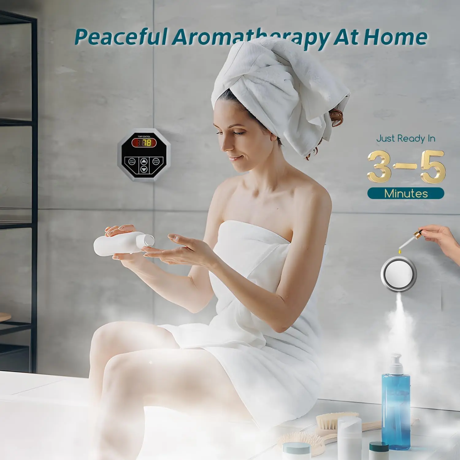 Роскошная Паровая Ванна stcсетt мощностью 15 кВт паровой аппарат для Хаммам