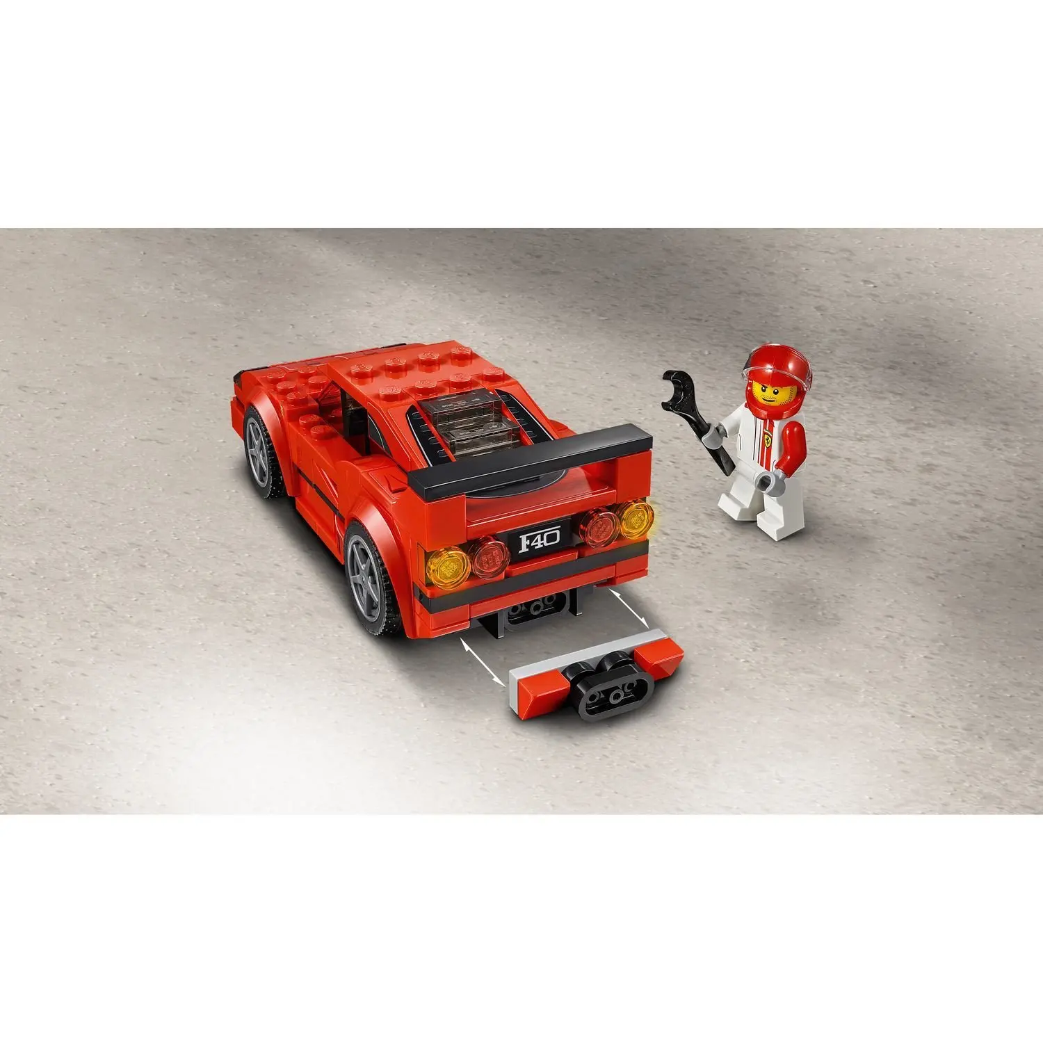 Конструктор LEGO Speed Champions 75890 Ferrari F40 Competizione