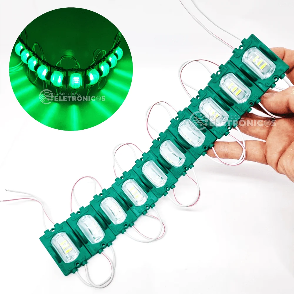 LED модуль Lucky TB1564 зеленый 10 шт |