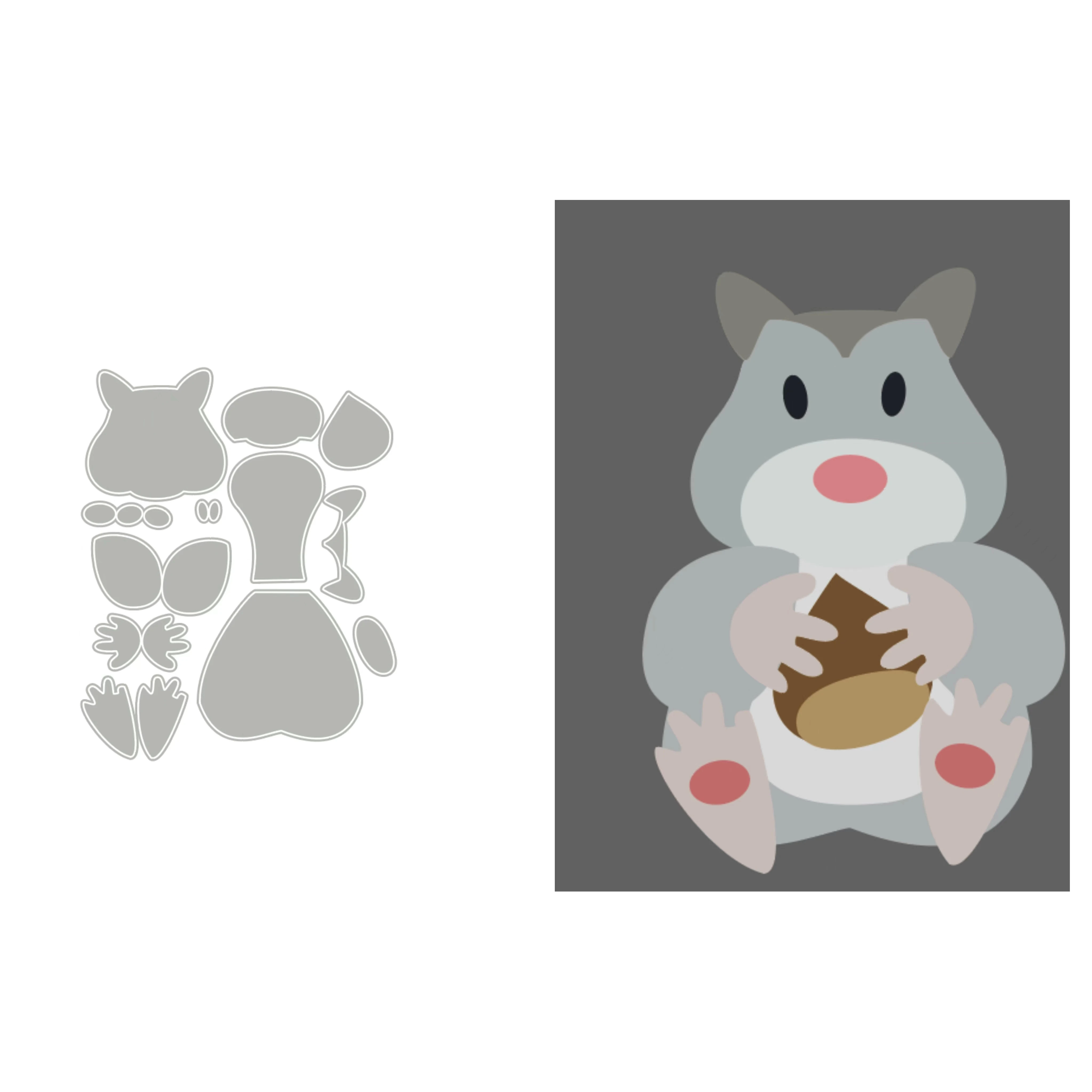 

Animals Cutting Dies New Arrival 2022 For Scrapbooking Paper Craft DIY Handmade Card Embossing Decoration Craft Album