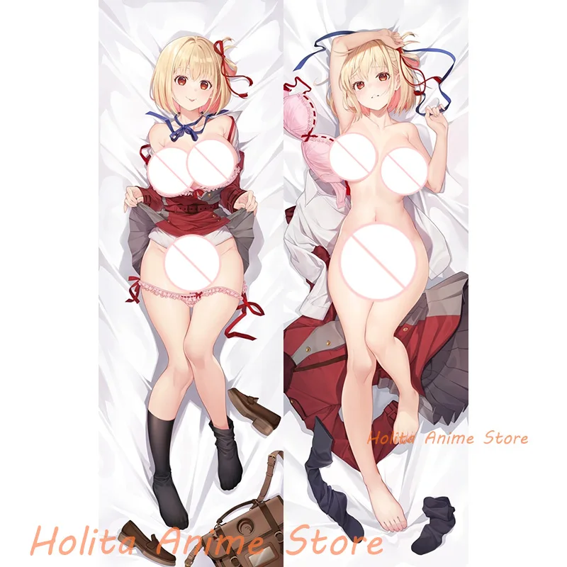 Двусторонняя наволочка для подушки Dakimakura nishikбольше Chisato с аниме принтом в