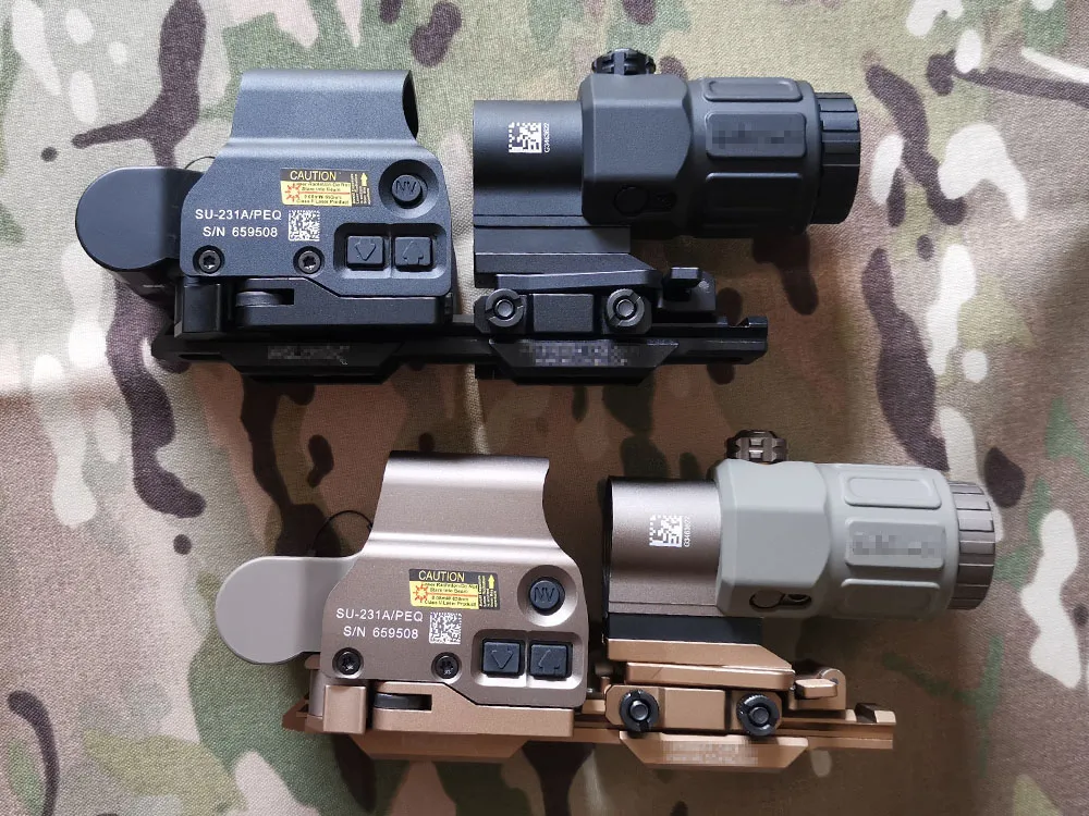 

Red Dot 558 EPS3 genii/G33/боковые флип-крепления наборы с маркировкой военной спецификации охотничий голографический прицел страйкбол