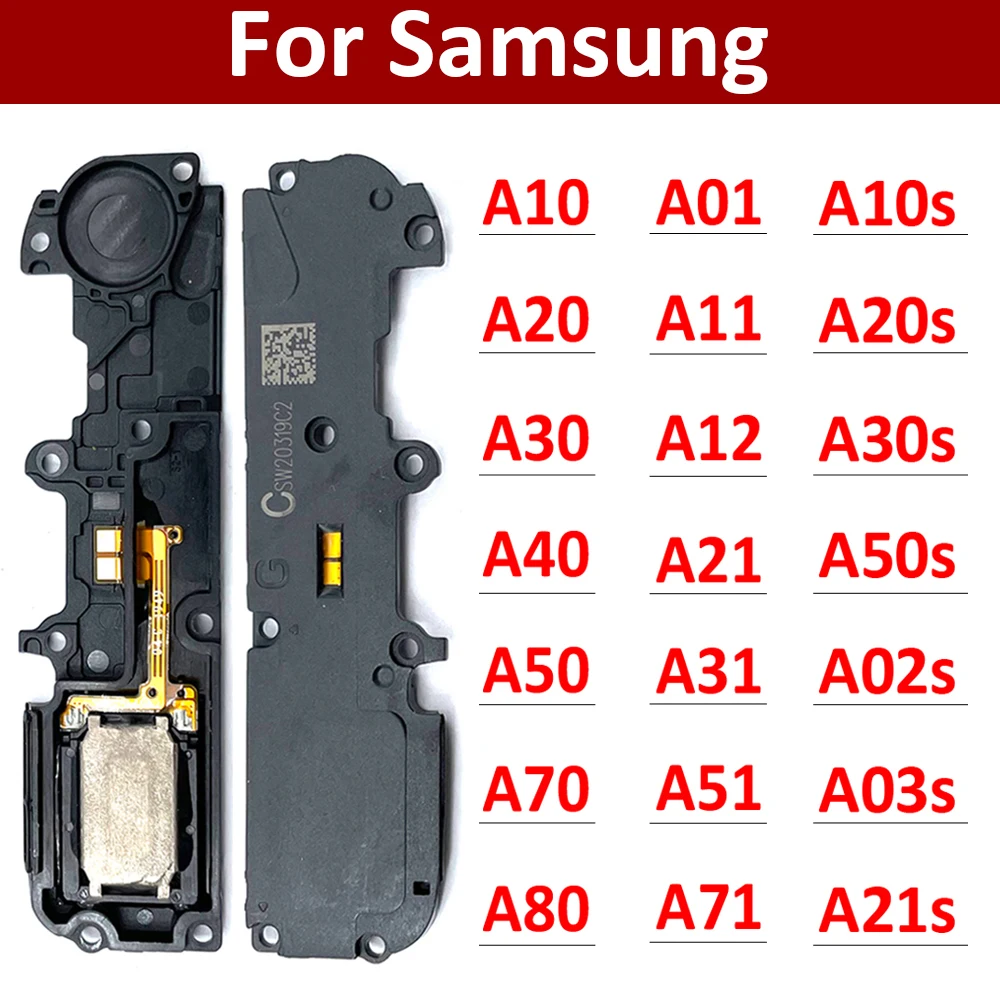 

Loud Speaker For Samsung Galaxy A10S A20S A30S A50s A21s A01 A11 A71 A31 A51 A10 A02s Buzzer Ringer Board Loudspeaker Flex Cable