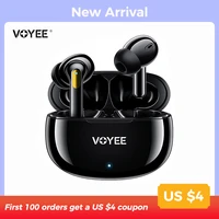 voyee bt03 wireless earbuds bluetooth 5 0 earphones noise reduction tws headphones touch control stereo earbuds with microphone