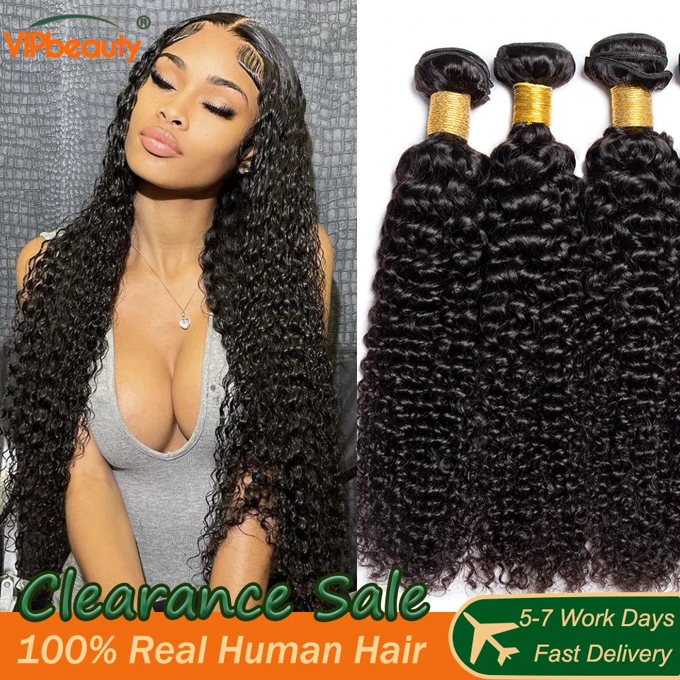 

30 Inch Curly Hair Human Bundles 10A Peruvian Deep Water Wave Bundles For Black Women 1/3 PC Natural Color Remy Virgin Extension