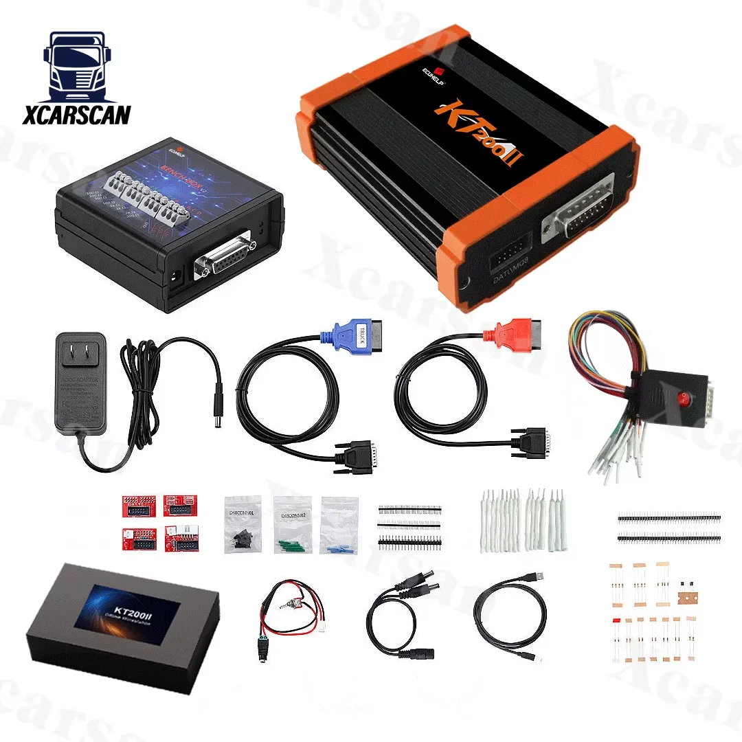 Фото Лучшая полная версия KT200II 2025 года с автономным ключом ECU Programmer Support Bench OBD2 BDM для легкового грузовика TCU KT200 II ECU Master №2