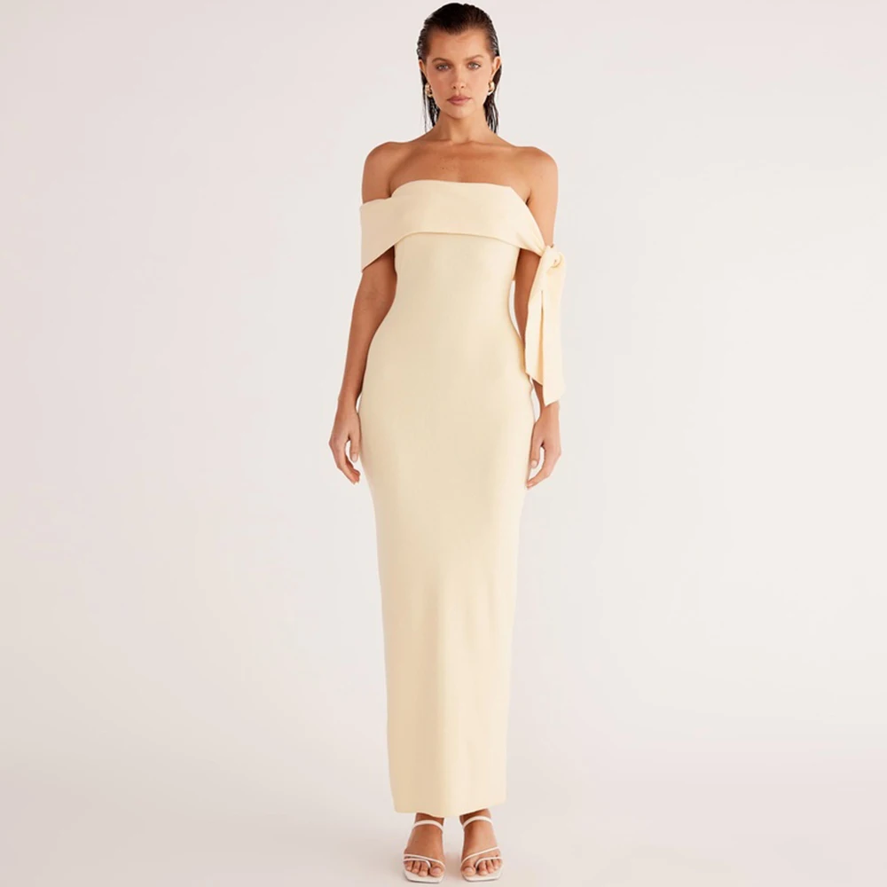 Формальное платье Lvory атласные плиссированные прямые платья миди с открытыми