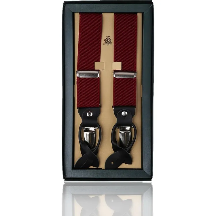 Kravatkolik Жаккардовая бордовая