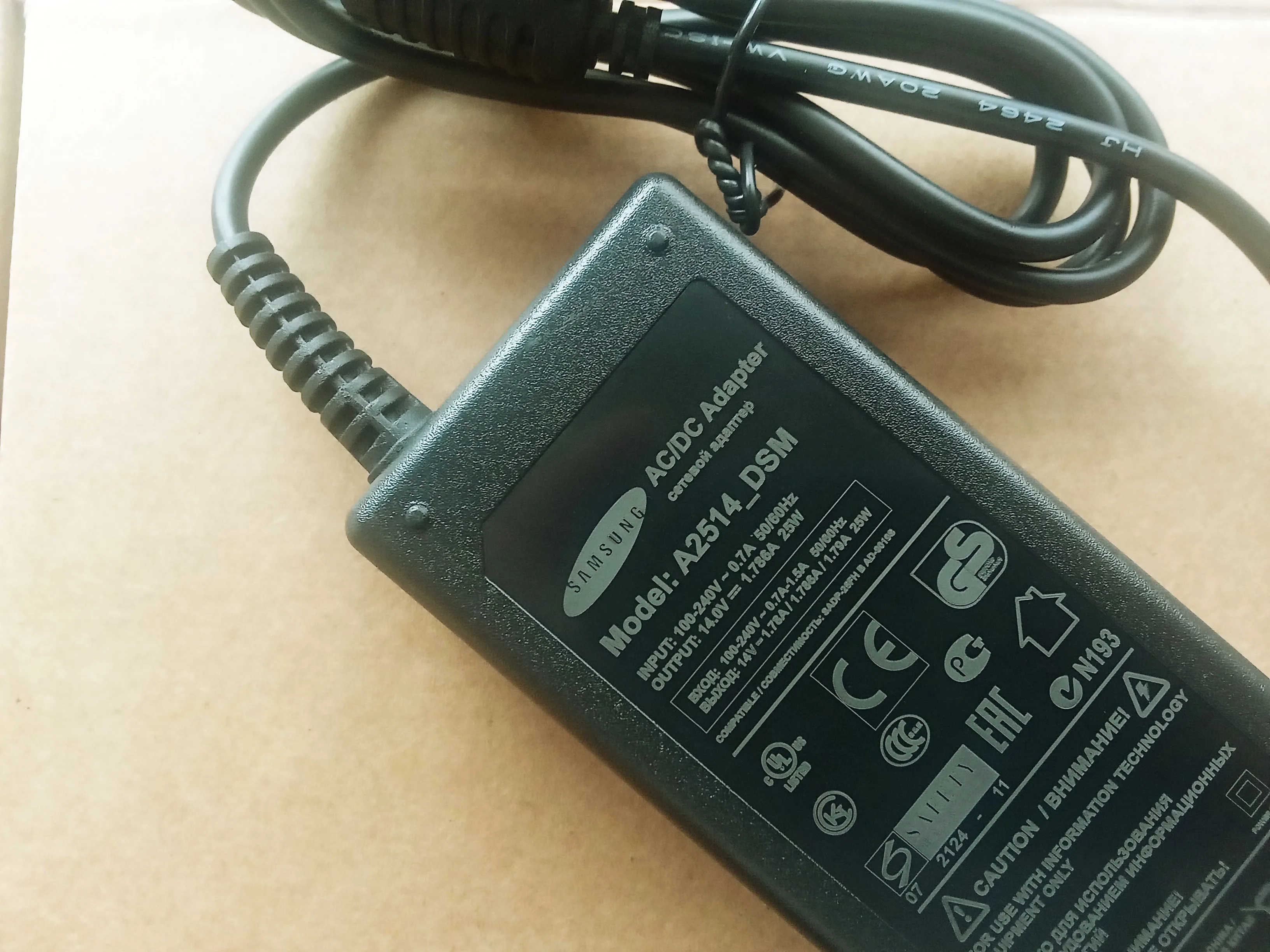 Блок питания Samsung 14V 1.786A 25W (A2514_DSM, A2514_KSM BN44-00865A ...