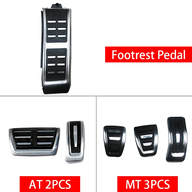 Крышка педали газа автомобиля тормоз акселератора топлива для Audi A6 C6 C7 C8 2004 ~ 2022