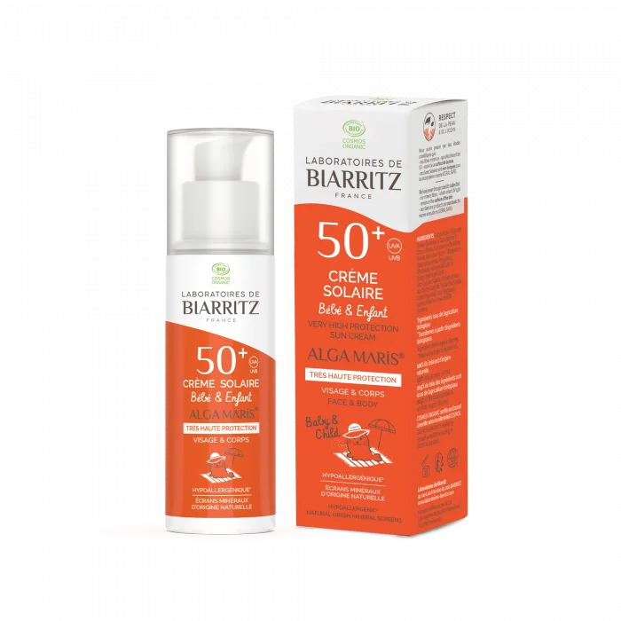 

LABORATOIRES DE BIARRITZ SUN CARE - Organic Baby and Child Sun Cream SPF50