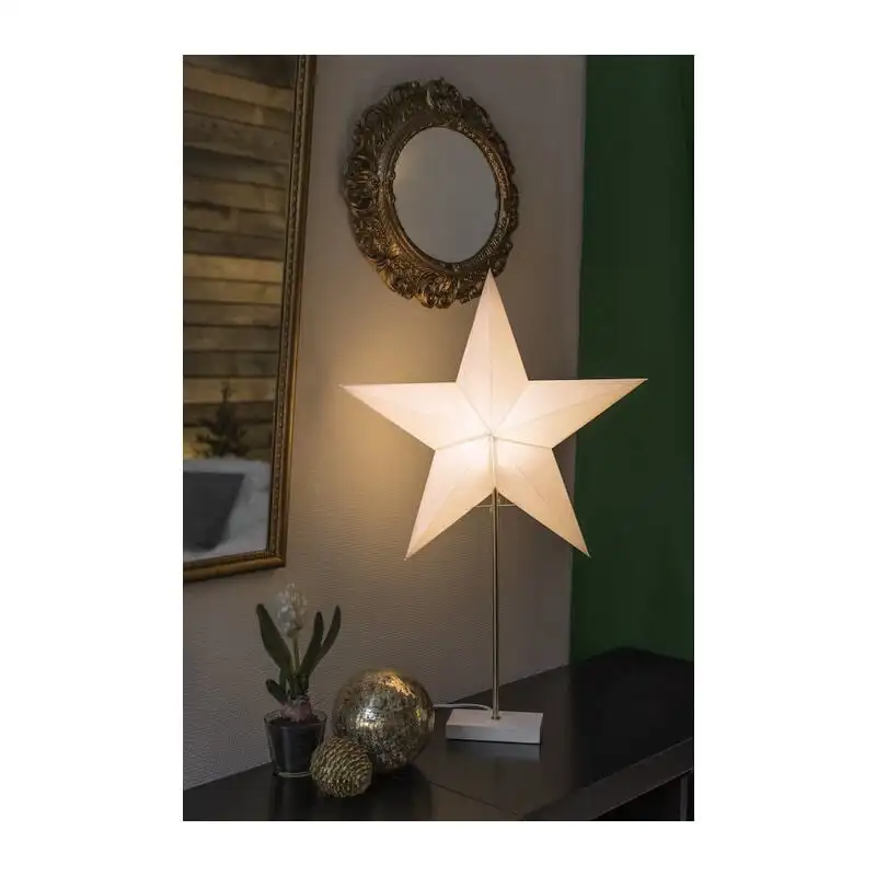 Konstsmide 1752-220 - Light decoration figure White Metal Paper Wood IP20 1 lamp(s) E14